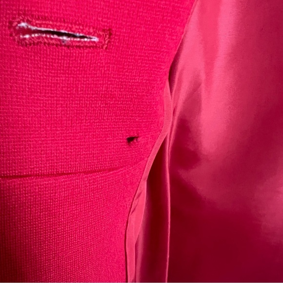 HUCKE European style wool red coat - Picture 7 of 8